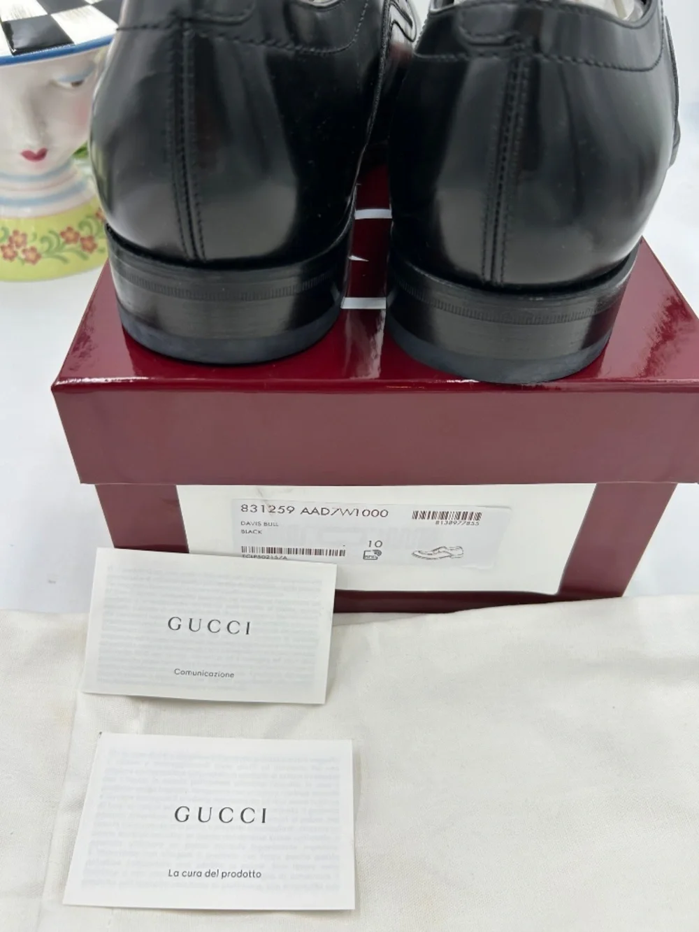 Men’s Gucci Derby Shoes. Size 10/fits 11 US.  Made in Italy.